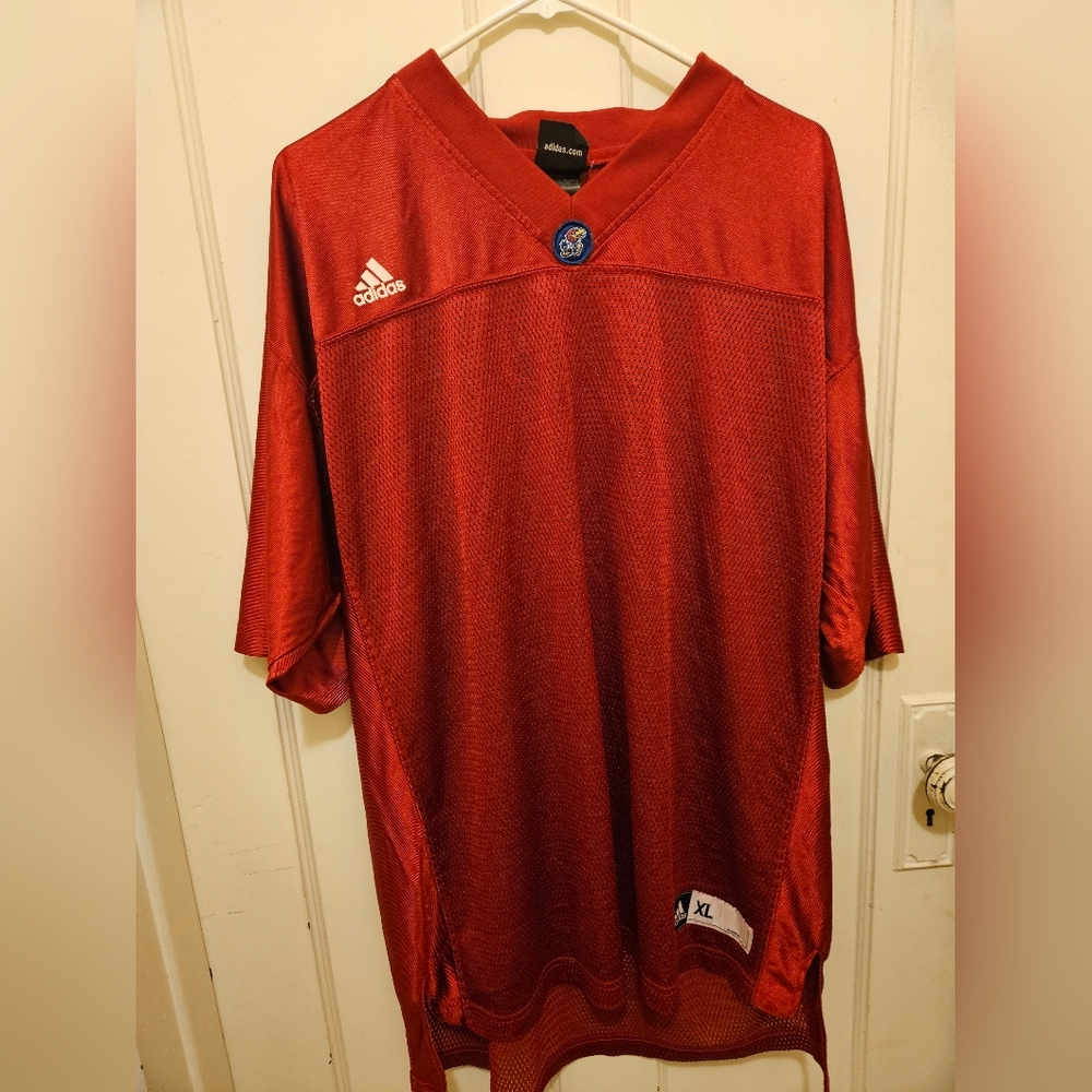 Adidas Kansas Jayhawks Football Jersey XL